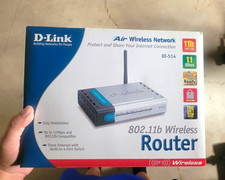 D-Link DI-514 802.11b Wi-Fi Router 11 Mbps 4-Port 10/100 Detachable Antenna picture