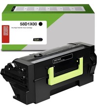 58D1X00 Black Toner Compatible for Lexmark MS725 MS825 MX721 MX826 Printer picture