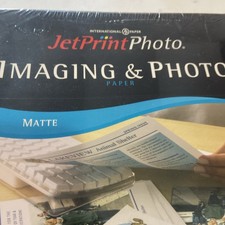 Jet Print Photo Paper, Matte, sealed, 100 sheets, 8.5
