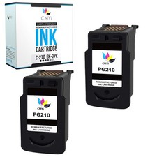 CMYi 2X Compatible Canon PG-210 Ink Cartridges for PIXMA MP230 MP235 MP240 MP250 picture