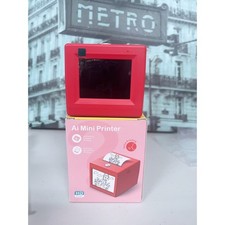 AI Mini Thermal Printer Inkless Portable Printer with HD Screen Voice picture