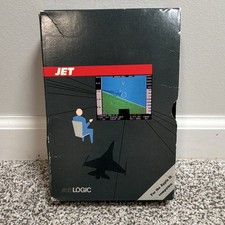 subLOGIC JET Operating Manual w/ Box Apple II/II Plus Program A2-JT1 (Vintage) picture