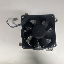 CPU Fan with Aluminum Heatsink, 4-Pin Power Connector, Black/Silver picture