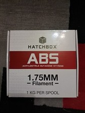 HATCHBOX PLA 1.75 mm 3D Printer Filament in White, 1kg Spool picture