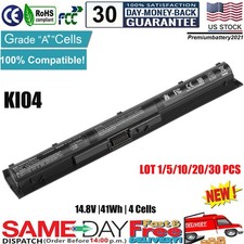 ✅LOT KI04 K104 Battery for HP Pavilion 14-ab 15-ab 17-G 800009-421 800049-001 US picture