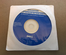 Dell CD For Reinstalling Sonic CinePlayer Software - Sealed - RG895 picture