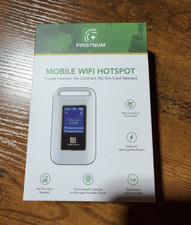 FIRSTNUM 4G LTE Wi‑Fi 6 Hotspot Modem Unlocked White USB‑C Charging picture