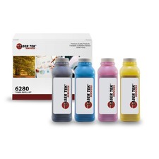 4Pk LTS 6280 CMYK Toner Refill Kit Compatible for Xerox Phaser 6280N 6280DN picture