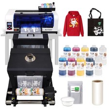 XP600 A3+ DTF Printer with Shaking Machine / DTF Ink / Powder and Film picture
