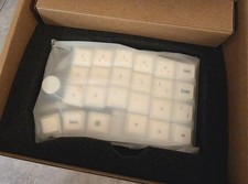 Cornix LP Silver Split Mechanical Keyboard Wireless Bluetooth Unopened picture