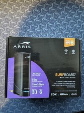 ARRIS G18 AX1800 D3.1 Wi-Fi 6 Cable Modem Router Brand New/Sealed picture