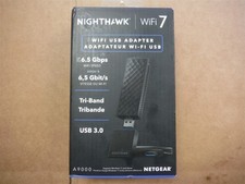Net Gear A9000 Night Hawk Wifi 7, USB Adapter 6.5 Gig/s, Tri-Band 3.0 *FC8 picture