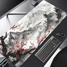 Japanese Style Scenery Mouse Pad Anti-Slip, Thick Stitch picture