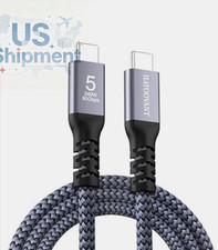 For woven Thunderbolt 5 cable 3.3 feet 80Gbps 240W fast charging TB5-X100BZ USK picture