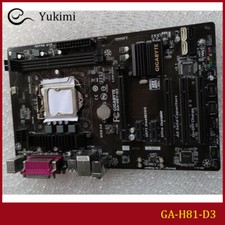 FOR GIGABYTE GA-H81-D3 DDR3*2 16GB LGA1150 VGA ATX Motherboard Test OK picture