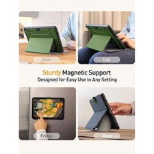 For Google Pixel Tablet 2023 Case, Poetic Magnetic Stand Folio Cover Green picture