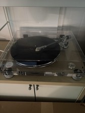 Audio Technica ATLPA2 Fully Manual Belt-Drive Transparent Acrylic Turntable with picture