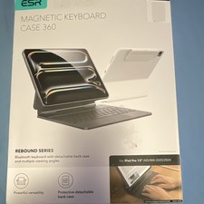 ESR Magnetic Bluetooth Keyboard Folio Case 360 for iPad Pro 13