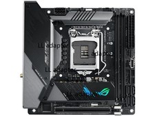 ASUS ROG STRIX Z490I Gaming Motherboard Intel Z490 Mini-ITX LGA 1200 2×M.2 HDMI picture