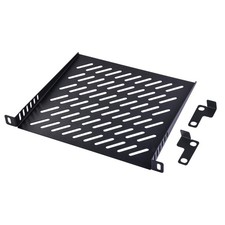 2 PCS 0.5U Server Rack Shelf Vented Mount Tray For 10 Inch Network DeskPi picture