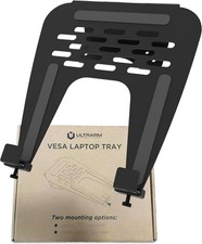Laptop Tray Steel Notebook Holder for Monitor Arm Desk Mount Stand Fits VESA ... picture