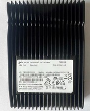 MICRON 7450 PRO 7.68TB SSD U.3 Gen4 x4 NVMe MTFDKCC7T6TFR E2MU110 7680GB 12V 3A picture