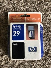 OEM Genuine HP 29 Inkjet Cartridge Invent Black Printer Ink NEW 51629A VF2 picture
