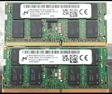 Micron DDR4 32GB (2x16GB) PC4-3200AA SDRAM SO-DIMM (ECC SODIMM) CL22 picture
