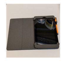 NuPro Navy Blue Folding Folio Tablet Case with Stylus fits 7