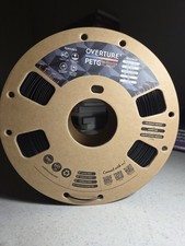 Overture PETG 3D Printer Filament Black 1.75mm 1kg Spool for 3D Printing picture