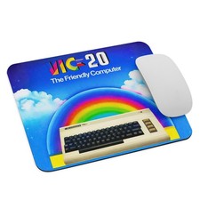 Commodore VIC-20 Mouse Pad Retro Computer Rainbow Vintage 80s Gaming Desk Mat picture