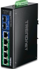 🚨 SPECIAL 🚨 TRENDnet TI-PG62B 7-Port Industrial Gigabit PoE+ DIN-Rail New picture