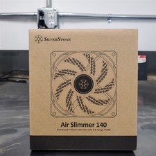 Silverstone SSTAS140B Air Slimmer 140mm Shark Force Slim Fan PWM Control picture