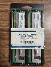 Axiom 8GB (2x4GB) DDR2 - 667 ECC FBDIMM Kit Fully Buffered 51272V8D2F6687 picture