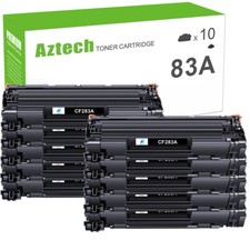 10 Pack CF283A 83A Toner Compatible With HP LaserJet Pro MFP M127fn M125nw M125a picture