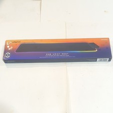 Unlocked LED RGB Wrist Rest for Keyboard Black Ergonomic Color Changing LED USB picture