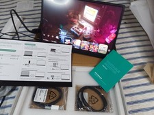 Forhelp 14 Inch Portable Monitor FHD 1200p Ultra Slim Built In Stand picture