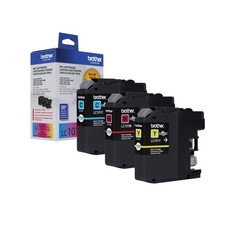Brother Genuine Standard Yield Color Ink Cartridges, LC1013PKS, 3Pack, Cyan, ... picture