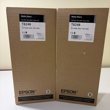 Epson  Genuine  Ink Cartridge T8248 Black -2 Ea - OEM SC-P9000 /8000 /7000 /6000 picture