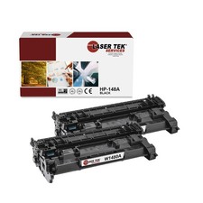 2Pk LTS 148A Black Compatible with HP Pro 4001 4001dn Toner Cartridge picture