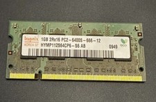 1GB DDR2 Laptop RAM 2Rx16 PC2-6400S - Major Brands for Dell Latitude D610 series picture
