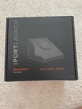 IPORT LAUNCHPORT BASE STATION BLACK BASESTATION moel 70158 & POWER SUPPLY NEW picture