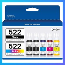 522 High Capacity Refill Ink Replacement for Epson 5 Pcs picture