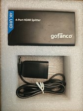 4K GoFanco 4 Port HDMI Extender Splitter Signal Distribution Amplifier picture