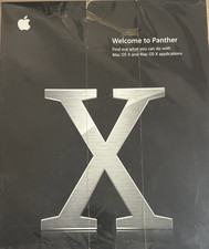 Vintage Apple Welcome to Panther OS X 10.3 Booklet 2003 New Sealed 603-3913-A picture