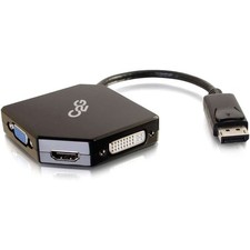 C2G DisplayPort to HDMI, VGA, DVI Adapter Converter - M/F picture