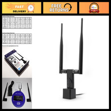 N600 Dual Band Wireless USB Adapter, 2.4GHz & 5GHz, Dual 5dBi Antennas, Windows/ picture