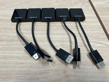 Inland DisplayPort DP to DVI Video Adapters Lot of 5 picture
