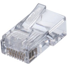 IDEAL 85-371 CAT-5E Feed-Thru RJ45 Mod Plugs (50 pk) picture