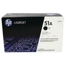 Genuine HP 51A Q7551A Black Toner Cartridge New Sealed Box - OEM picture